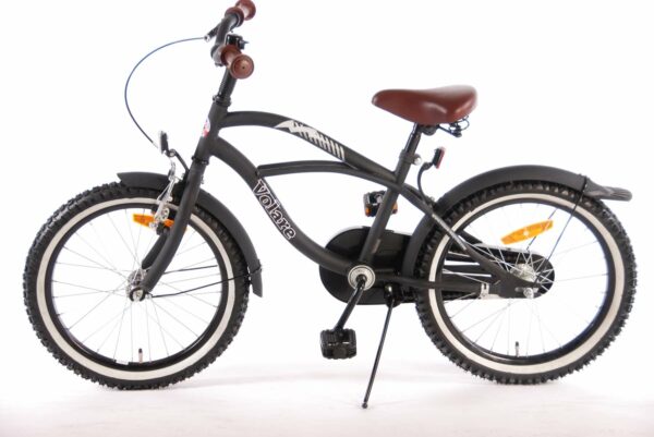 Kinderfahrrad 18 Zoll Volare Black Cruiser Jungen Schwarz 95% zusammengebaut