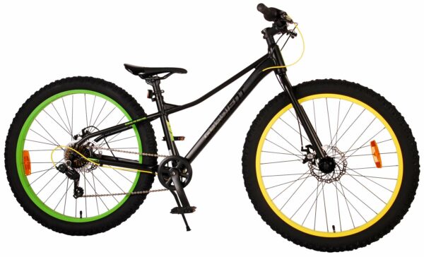 Kinderfahrrad 26 Zoll Volare Gradient Jungen Schwarz Gelb Grün 7 Gang Prime Collection
