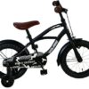Volare Black Cruiser Kinderfahrrad – Jungen – 14 Zoll – Schwarz – 95 % zusammengebaut
