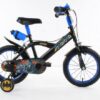 Kinderfahrrad 14 Zoll Batman Schwarz Zwei Handbremsen
