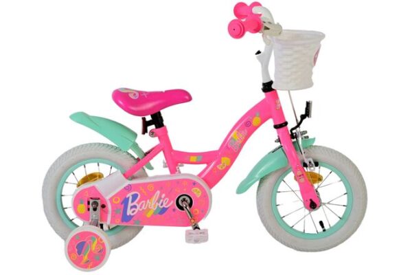 Barbie Kinderfahrrad – Mädchen – 12 Zoll – Rosa