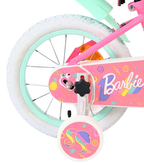 Barbie Kinderfahrrad - Mädchen - 14 Zoll - Rosa