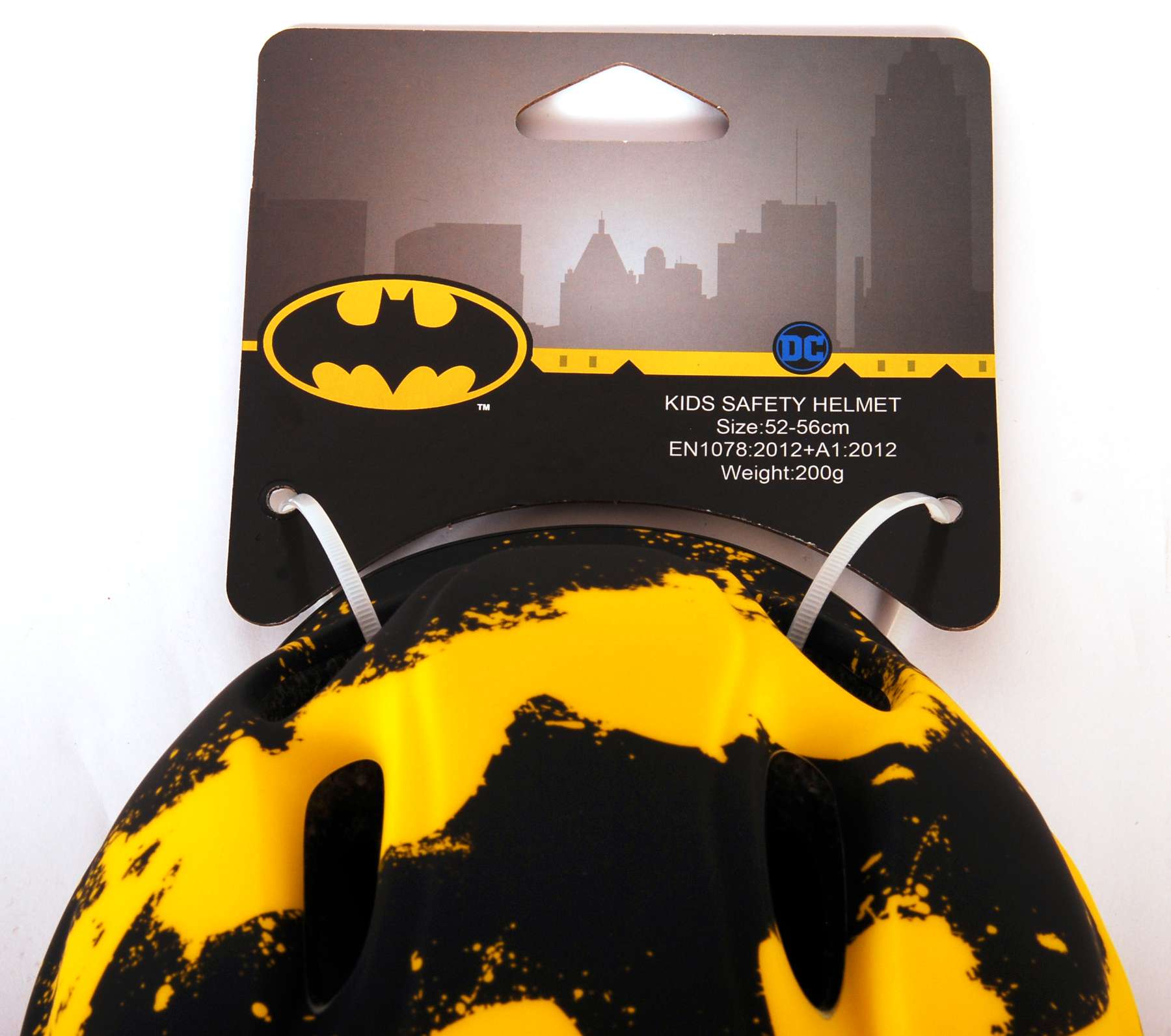 Batman Fahrradhelm für Jungen – Schwarz – 52–56 cm 8