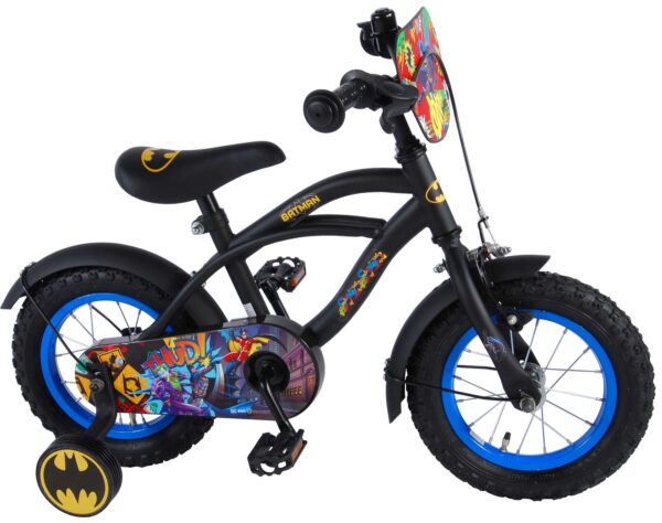Batman Kinderfahrrad – Jungen – 12 Zoll – Schwarz 2