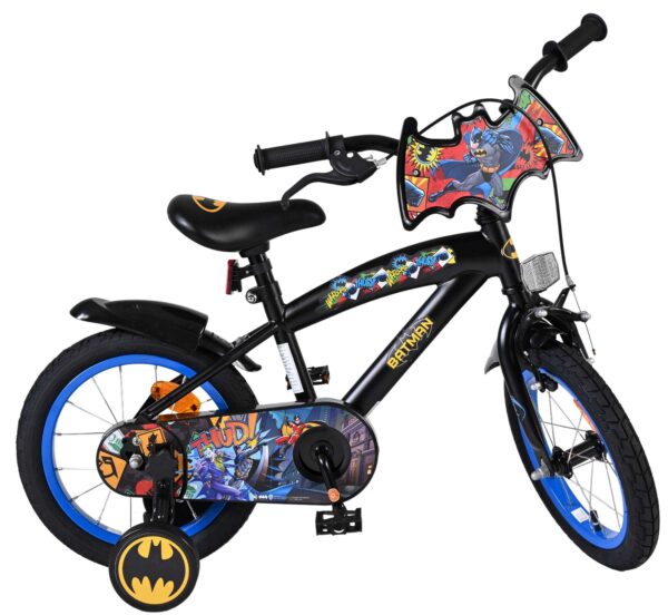 Batman Kinderfahrrad - Jungen - 14 Zoll - Schwarz 2