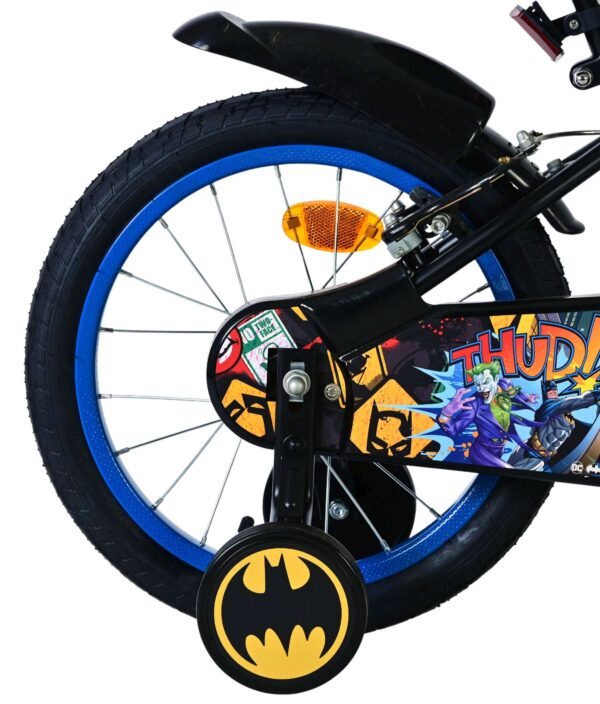 Batman Kinderfahrrad - Jungen - 16 Zoll - Schwarz - 2 Handbremsen 2