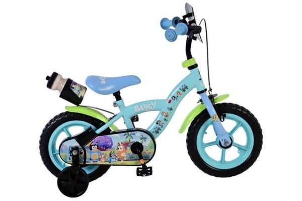 Bluey Kinderfahrrad – Jungen – Felgen aus Leichtmetall – 12 Zoll – Blau