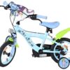 Bluey Kinderfahrrad - Uni - 12 Zoll - Hellblau - Zwei Handbremsen