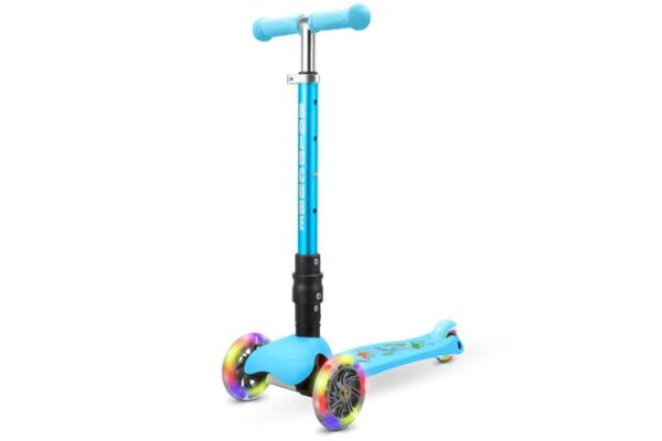 BOLDCUBE Teeny FOLD Dreirad-Scooter - Dinosaurierblau