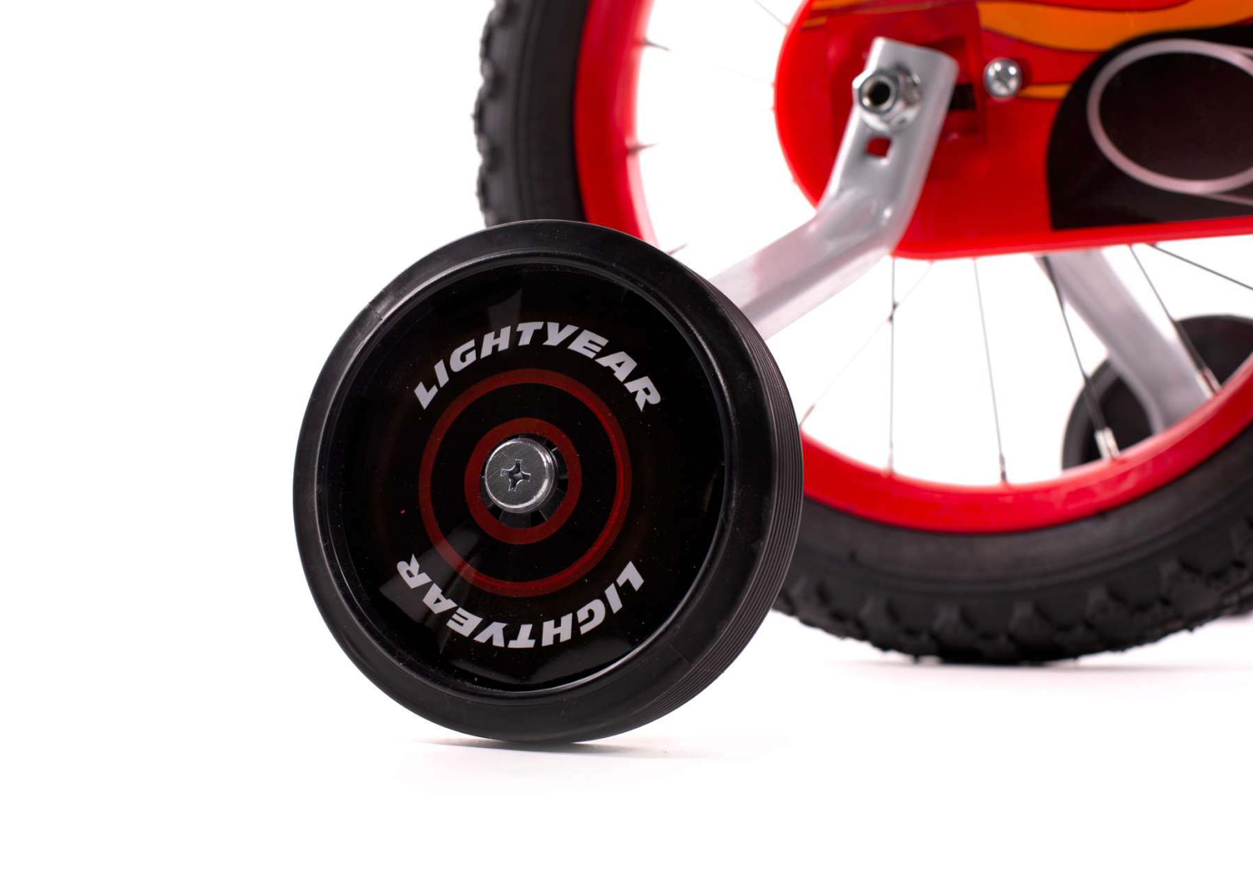 Disney Cars Kinderfahrrad - Jungen - 14 Zoll - Rot - Zwei Handbremsen