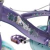 Disney Frozen 2 Kinderfahrrad - Mädchen - 12 Zoll - Blau/Lila - Zwei Handbremsen