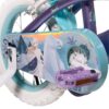Disney Frozen 2 Kinderfahrrad - Mädchen - 12 Zoll - Blau/Lila - Zwei Handbremsen