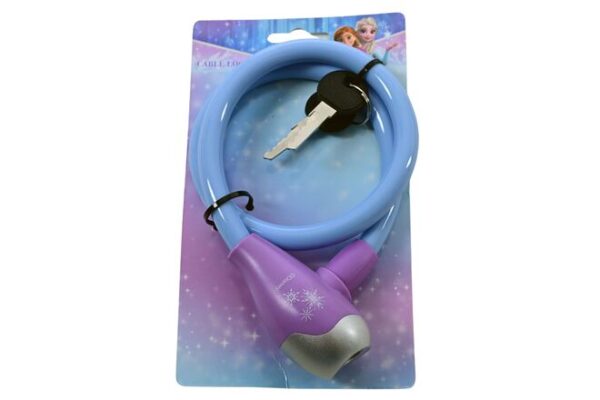 Disney Frozen - Kabelschloss - Hellblau/Lila