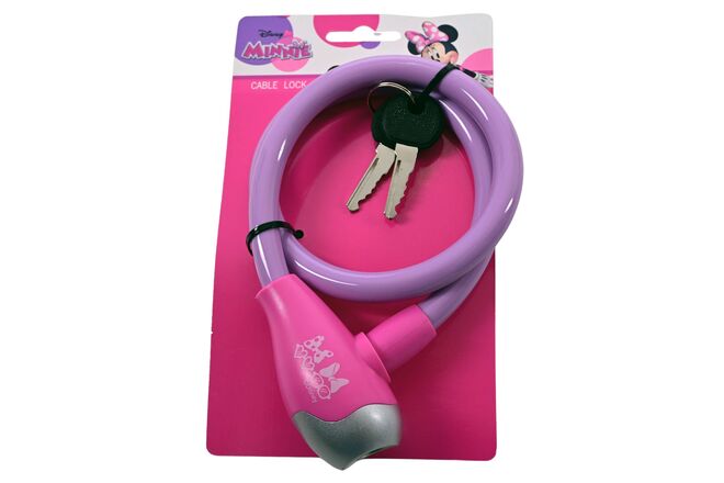 Disney Minnie - Kabelschloss - Rosa