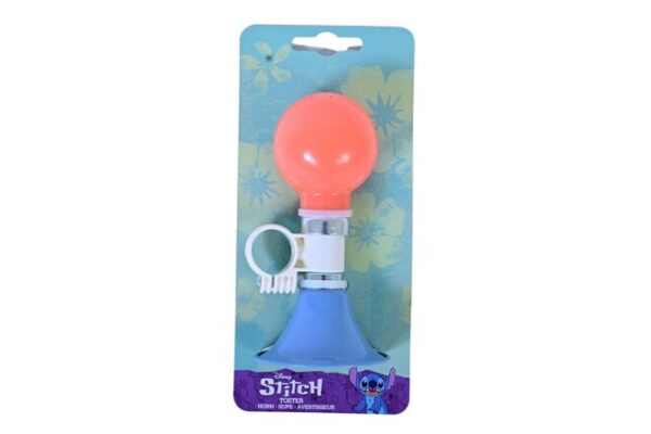 Disney Stitch Fahrradhupe – Korallenblau / Orange