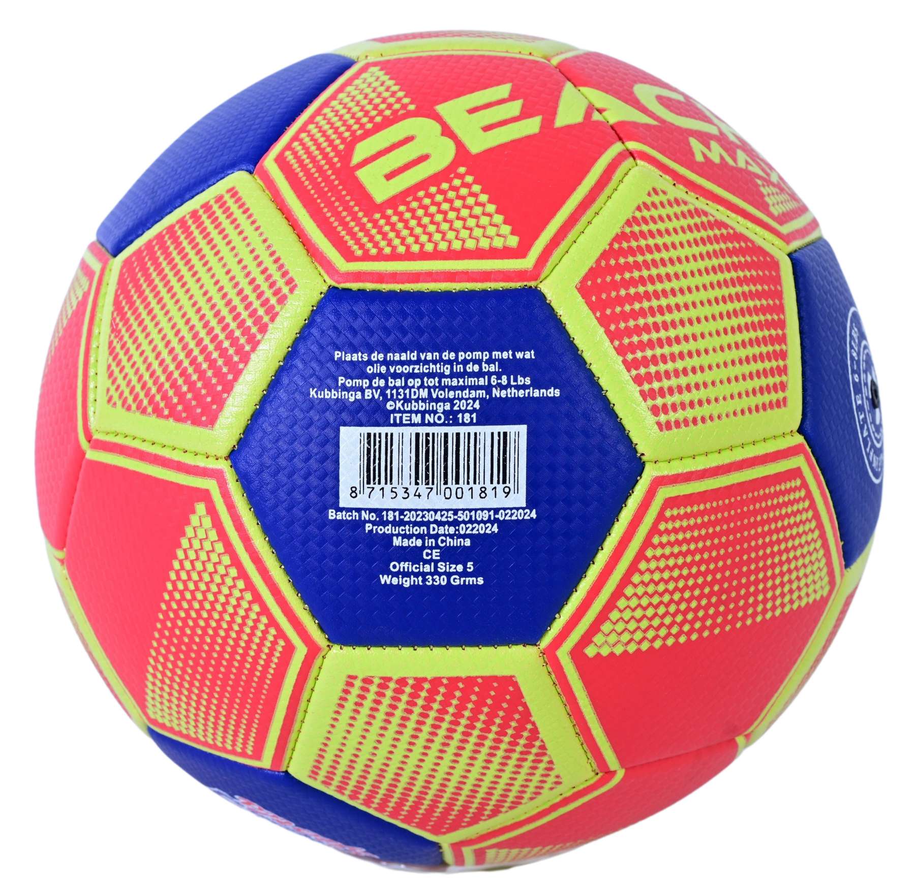 E&L Sports Strandfußball – verschiedene/zufällige Farben 11