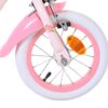 Hello Kitty Kinderfahrrad - Mädchen - 12 Zoll - Rosa - Zwei Handbremsen