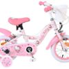 Hello Kitty Kinderfahrrad - Mädchen - 12 Zoll - Rosa - Zwei Handbremsen