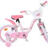 Hello Kitty Kinderfahrrad - Mädchen - 16 Zoll - Rosa - Zwei Handbremsen