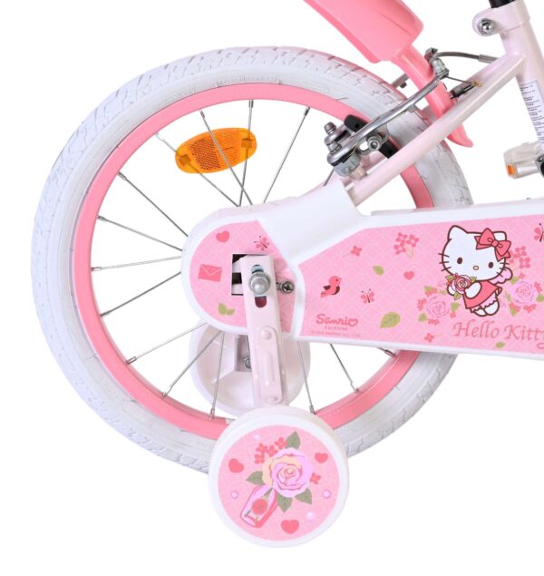 Hello Kitty Kinderfahrrad - Mädchen - 16 Zoll - Rosa - Zwei Handbremsen