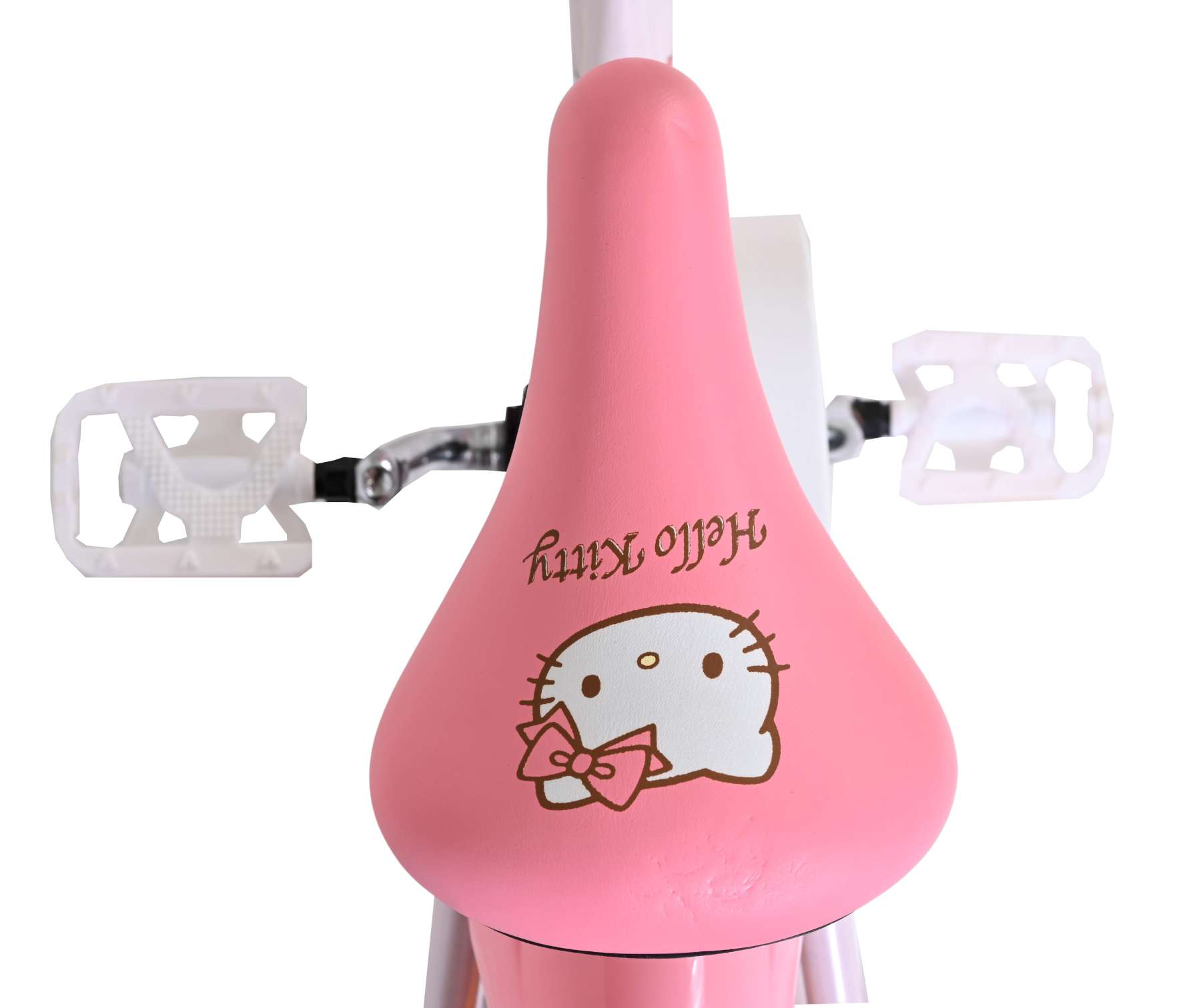 Hello Kitty Kinderfahrrad - Mädchen - 16 Zoll - Rosa - Zwei Handbremsen