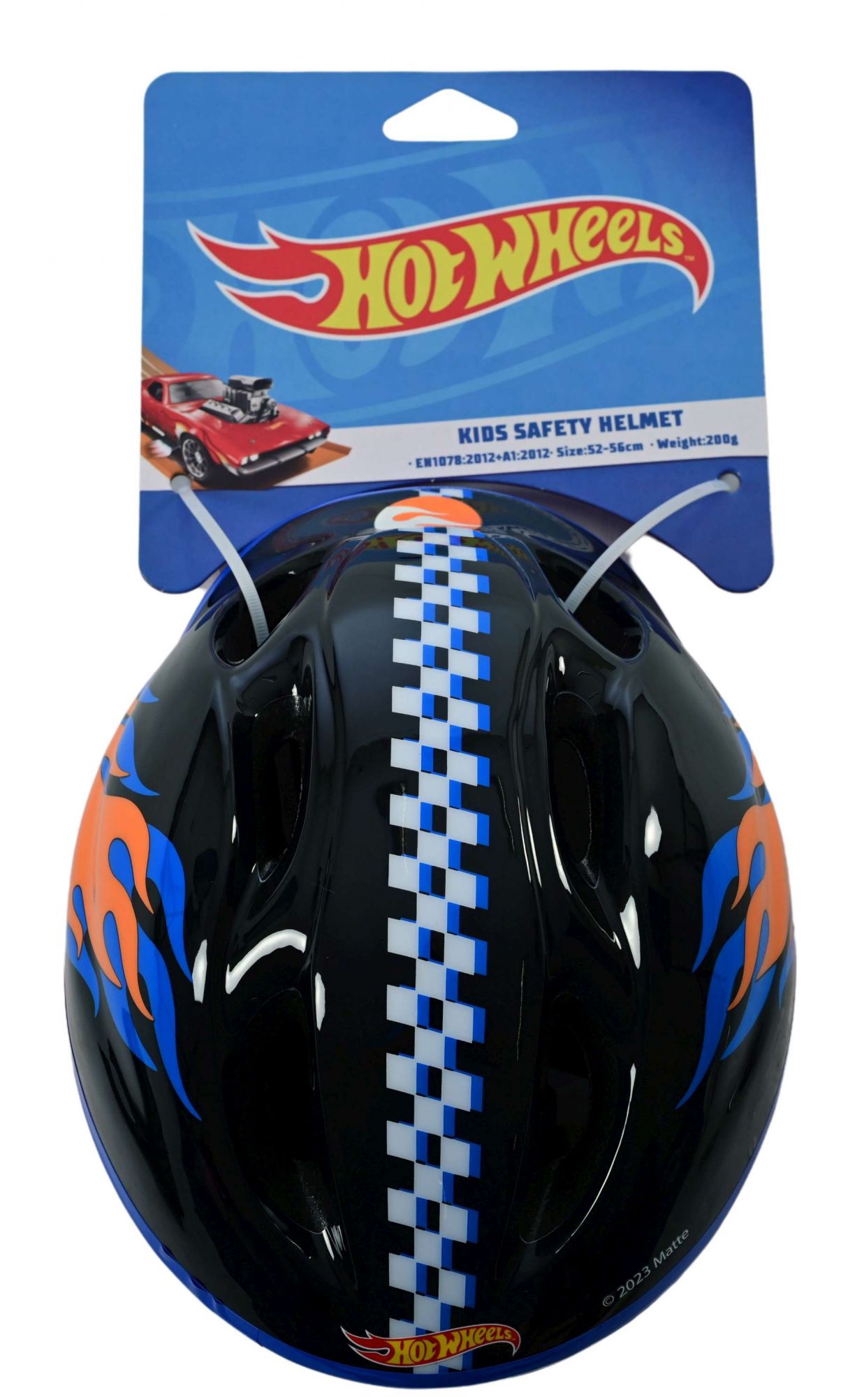 Hot Wheels Fahrradhelm – 52–56 cm 8