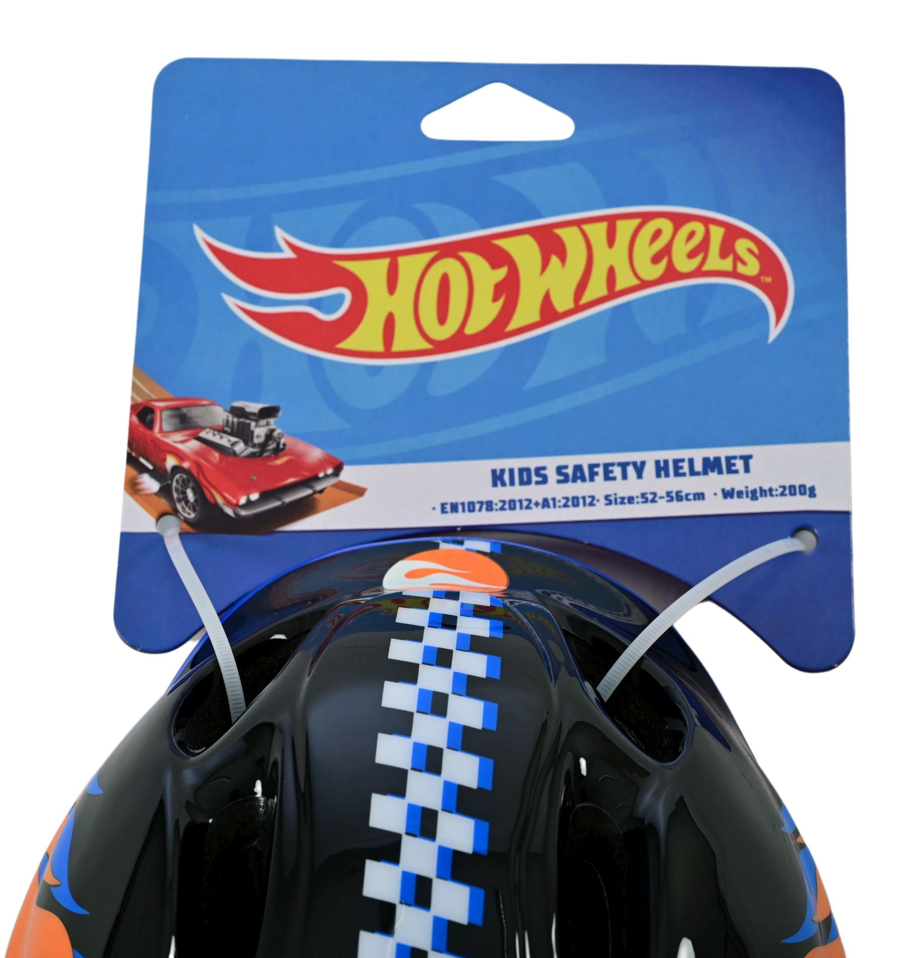 Hot Wheels Fahrradhelm – 52–56 cm 9