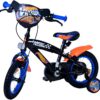 Hot Wheels Kinderfahrrad - Jungen - 12 Zoll - Schwarz Orange Blau - Zwei Handbremsen