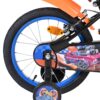 Hot Wheels Kinderfahrrad - Jungen - 16 Zoll - Schwarz Orange Blau - Zwei Handbremsen