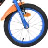 Hot Wheels Kinderfahrrad - Jungen - 16 Zoll - Schwarz Orange Blau - Zwei Handbremsen