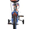 Hot Wheels Kinderfahrrad - Jungen - 16 Zoll - Schwarz Orange Blau - Zwei Handbremsen