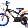 Hot Wheels Kinderfahrrad - Jungen - 16 Zoll - Schwarz Orange Blau - Zwei Handbremsen
