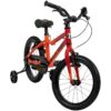 Literide Kinderfahrrad - Jungen - 16 Zoll - Rot - Zwei Handbremsen