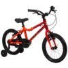 Literide Kinderfahrrad - Jungen - 16 Zoll - Rot - Zwei Handbremsen