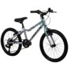 Literide Kinderfahrrad - Jungen - 20 Zoll - Türkis/Silber - Zwei Handbremsen