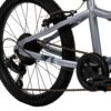 Literide Kinderfahrrad - Jungen - 20 Zoll - Türkis/Silber - Zwei Handbremsen