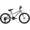 Literide Kinderfahrrad - Jungen - 20 Zoll - Türkis/Silber - Zwei Handbremsen