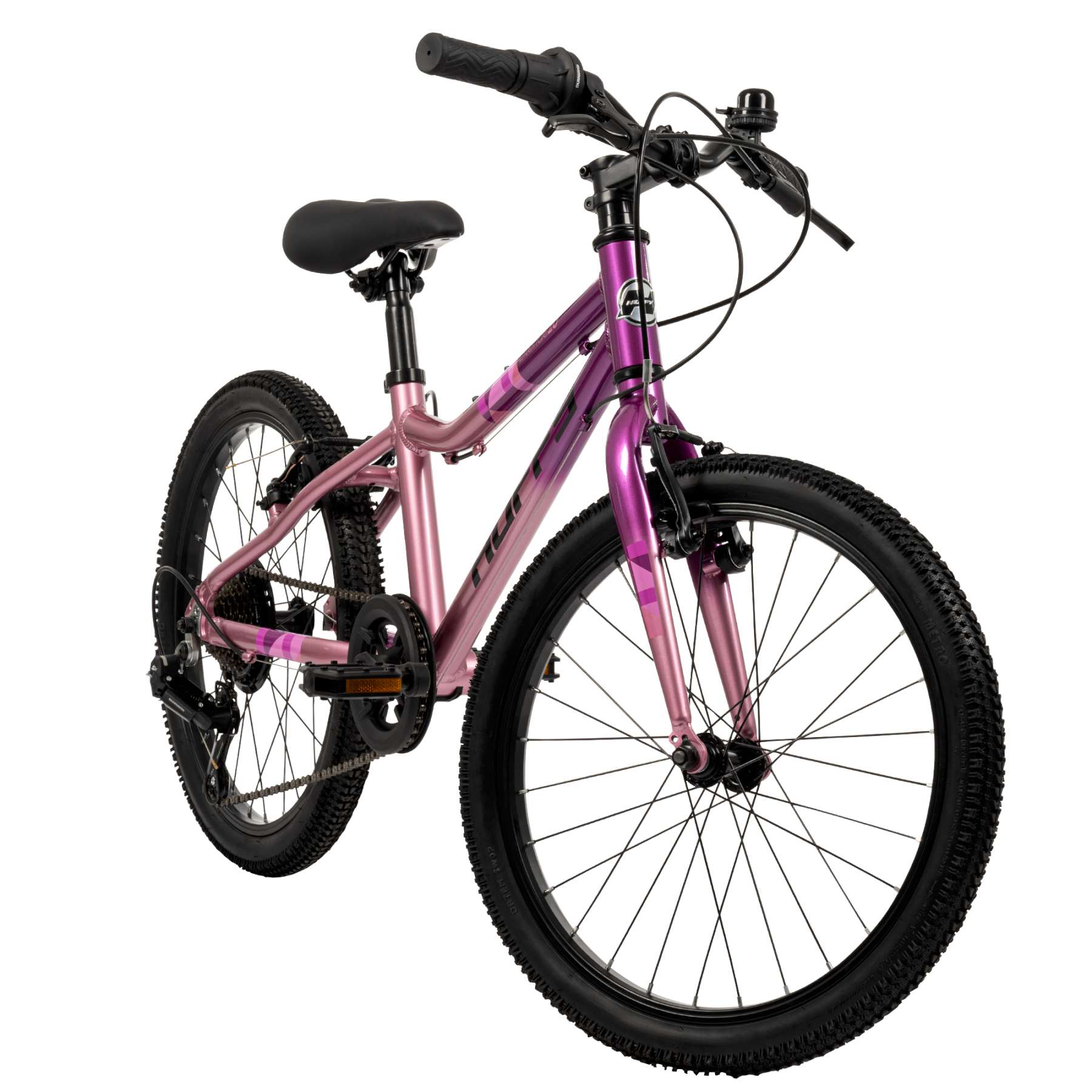 Literide Kinderfahrrad - Mädchen - 20 Zoll - Lila/Rosa - Zwei Handbremsen