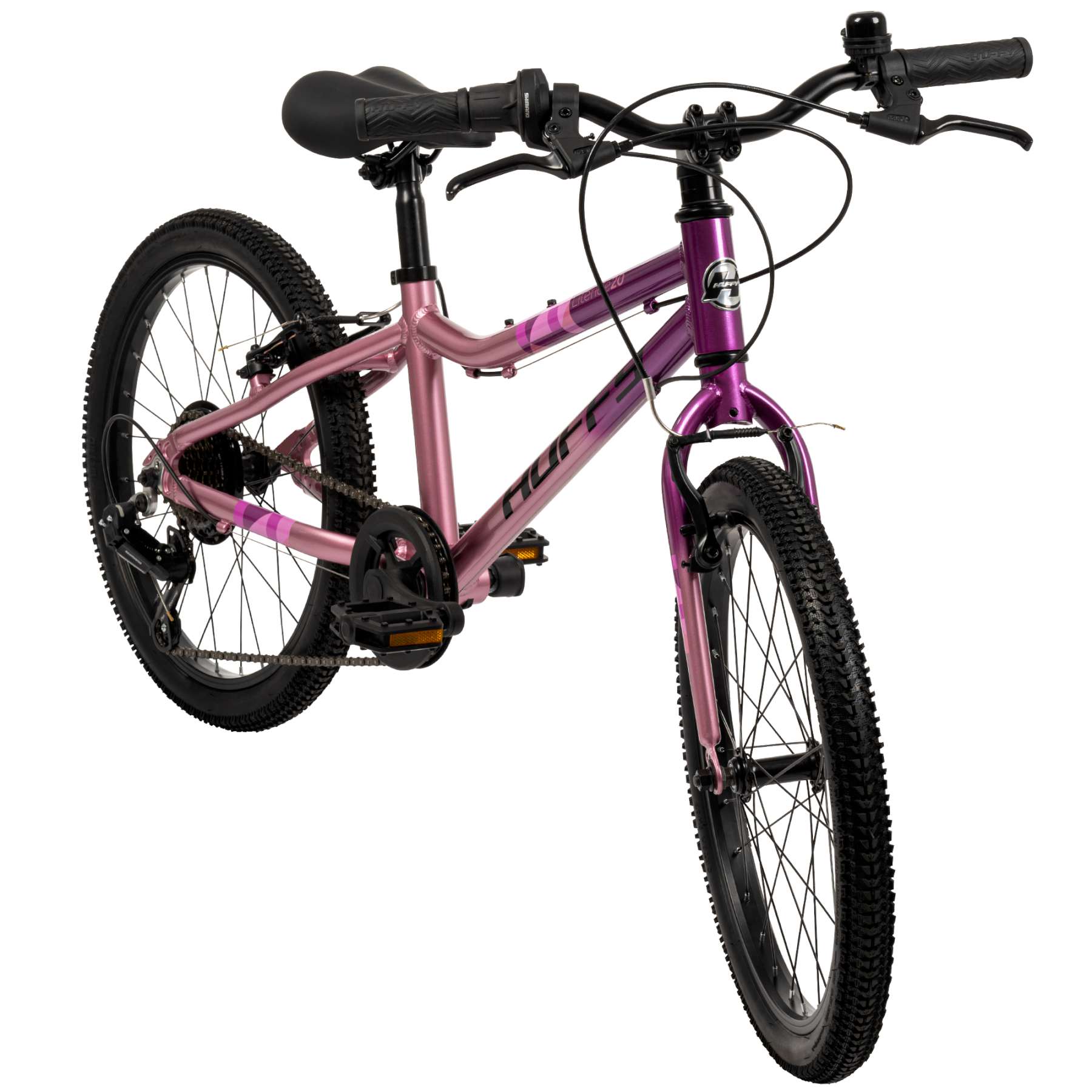 Literide Kinderfahrrad - Mädchen - 20 Zoll - Lila/Rosa - Zwei Handbremsen