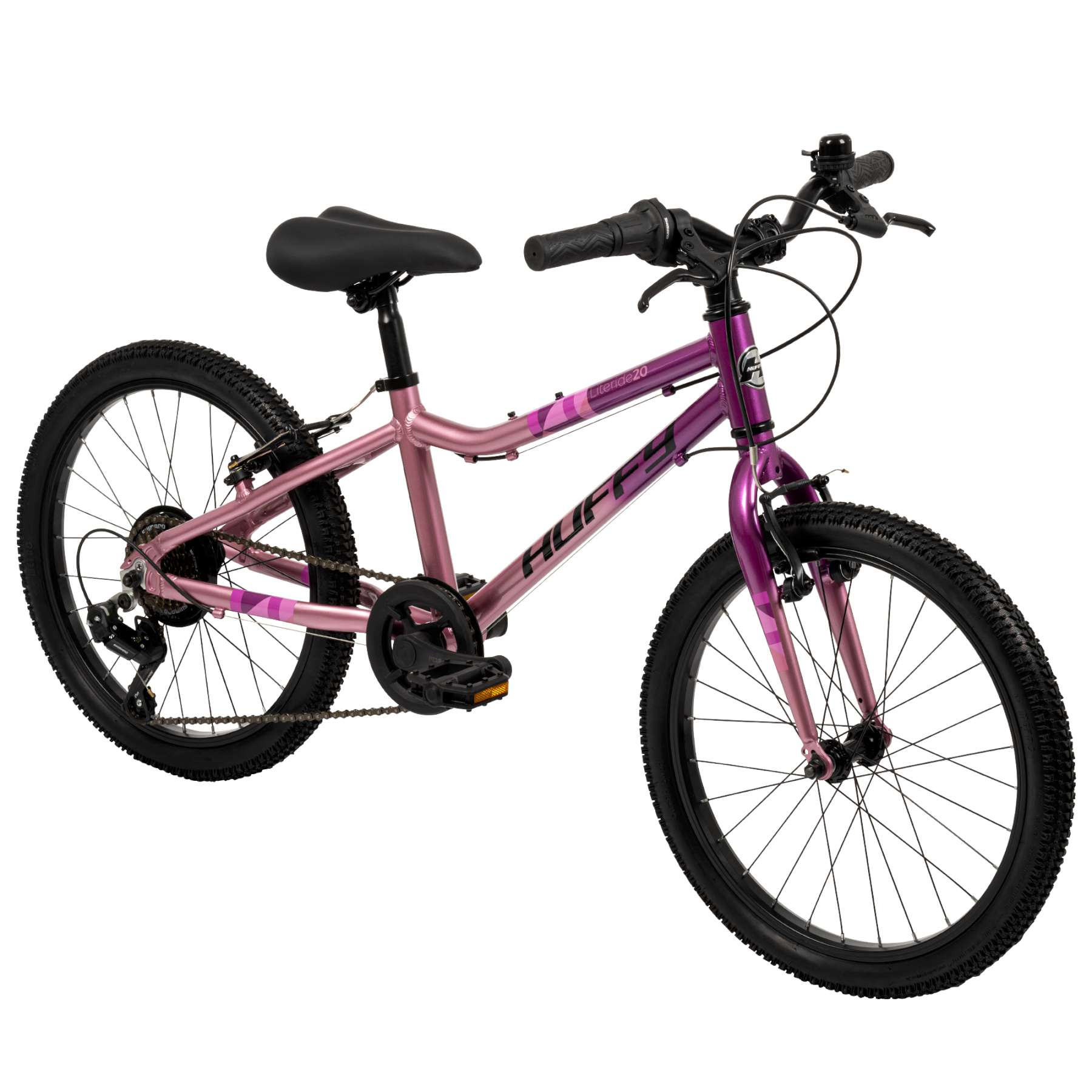 Literide Kinderfahrrad - Mädchen - 20 Zoll - Lila/Rosa - Zwei Handbremsen