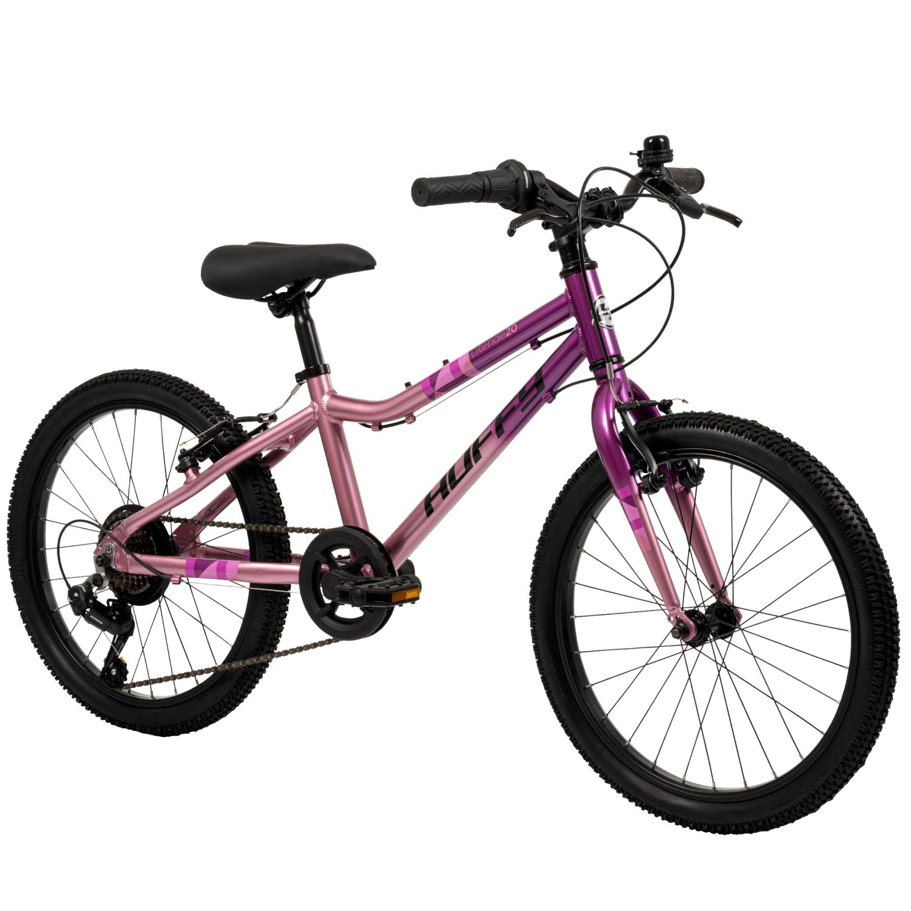 Literide Kinderfahrrad - Mädchen - 20 Zoll - Lila/Rosa - Zwei Handbremsen