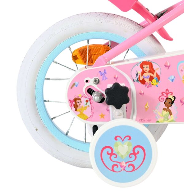 Magic Royals Kinderfahrrad - Mädchen - 12 Zoll - Rosa