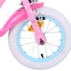 Magic Royals Kinderfahrrad - Mädchen - 12 Zoll - Rosa - Zwei Handbremsen