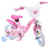 Magic Royals Kinderfahrrad - Mädchen - 12 Zoll - Rosa - Zwei Handbremsen