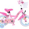 Magic Royals Kinderfahrrad - Mädchen - 12 Zoll - Rosa - Zwei Handbremsen