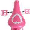 Magic Royals Kinderfahrrad - Mädchen - 14 Zoll - Rosa - Zwei Handbremsen