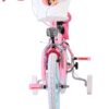 Magic Royals Kinderfahrrad - Mädchen - 14 Zoll - Rosa - Zwei Handbremsen