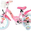 Magic Royals Kinderfahrrad - Mädchen - 14 Zoll - Rosa - Zwei Handbremsen
