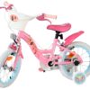 Magic Royals Kinderfahrrad - Mädchen - 14 Zoll - Rosa - Zwei Handbremsen