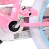 Magic Royals Kinderfahrrad - Mädchen - 14 Zoll - Rosa - Zwei Handbremsen